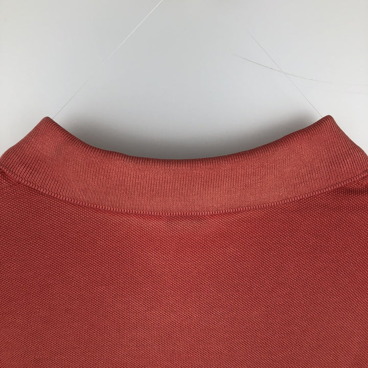 Ralph Lauren POLO by Ralph Lauren short sleeve polo shirt, men's XL size cotton coral Vintage Second Hand