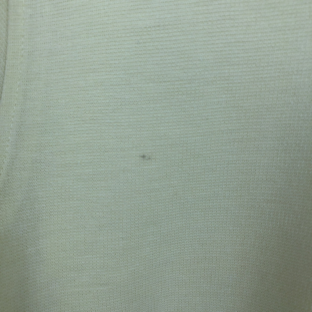 Lacoste Sport Short-Sleeve Polo Shirt, Size 6 (Men's XL equivalent) cotton yellow type Vintage Second Hand