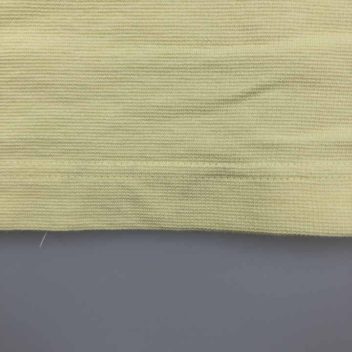 Lacoste Sport Short-Sleeve Polo Shirt, Size 6 (Men's XL equivalent) cotton yellow type Vintage Second Hand