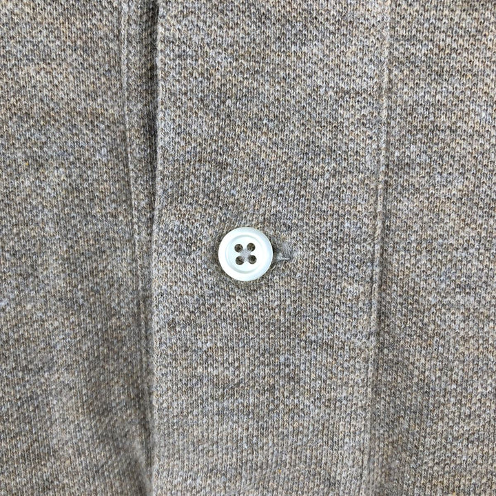 Ralph Lauren POLO by Ralph Lauren short sleeve polo shirt, men's XL size cotton Beige type Vintage Second Hand
