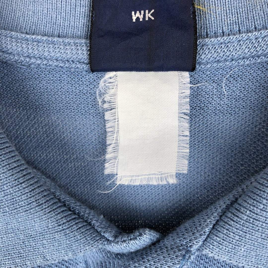1980'S Nike Short-Sleeve Polo Shirt, Men's Size M (approx.), Vintage unclear Blue type light blue Vintage Second Hand