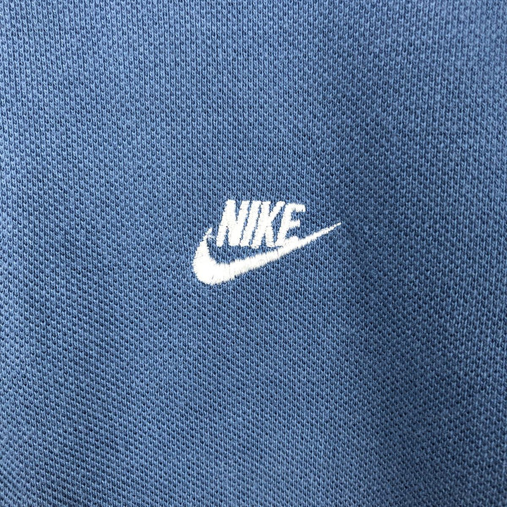 1980'S Nike Short-Sleeve Polo Shirt, Men's Size M (approx.), Vintage unclear Blue type light blue Vintage Second Hand