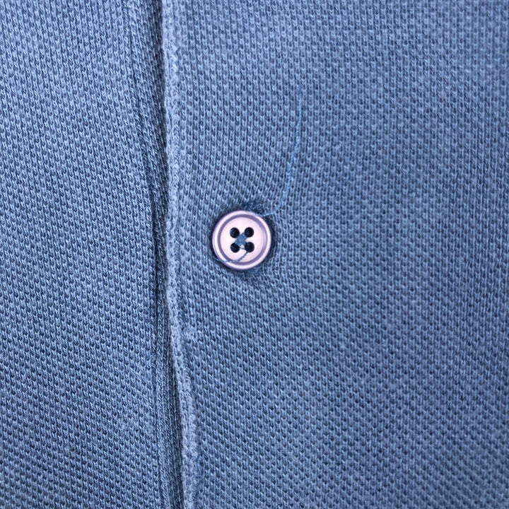 1980'S Nike Short-Sleeve Polo Shirt, Men's Size M (approx.), Vintage unclear Blue type light blue Vintage Second Hand