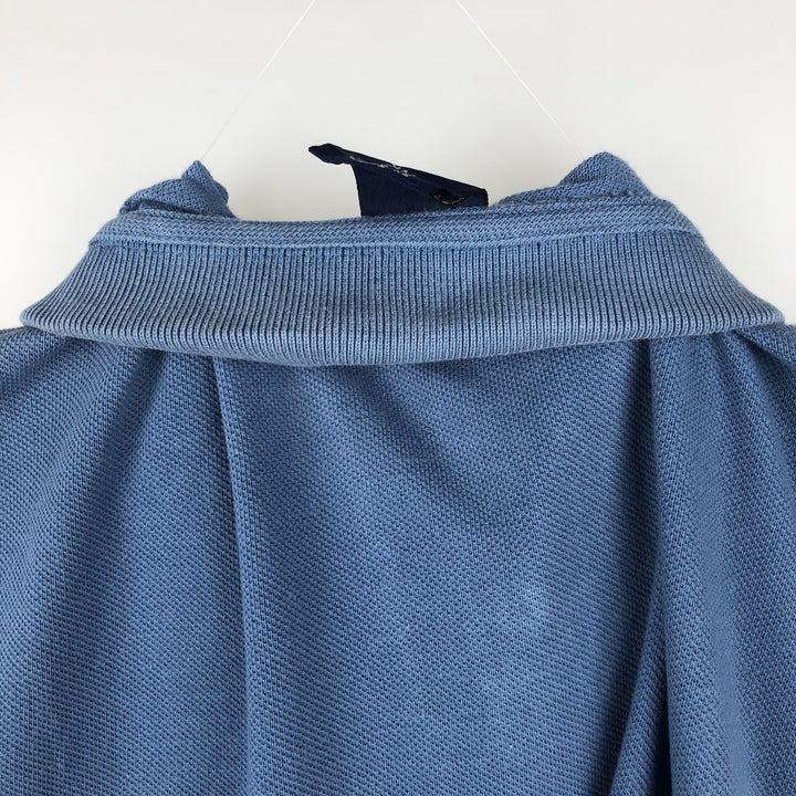 1980'S Nike Short-Sleeve Polo Shirt, Men's Size M (approx.), Vintage unclear Blue type light blue Vintage Second Hand
