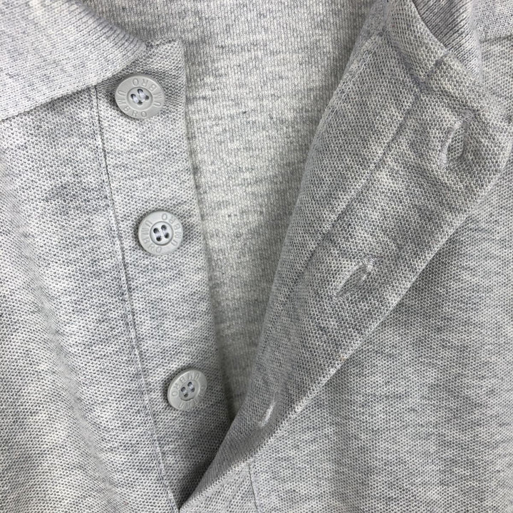 90'S Umbro Short-Sleeve Polo Shirt, Men's Size L (Equivalent), Vintage unclear gray type Vintage Second Hand