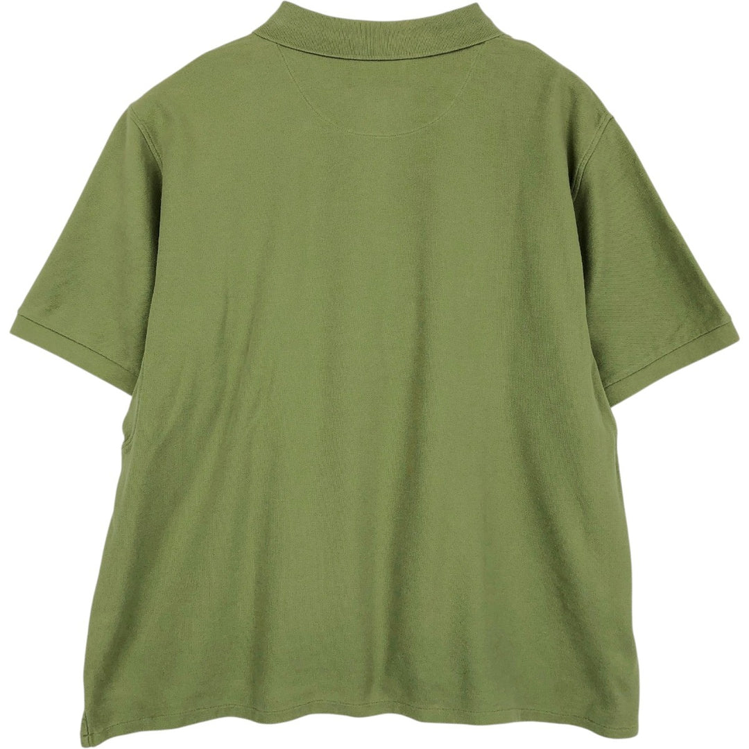 Filson CCFILSON Short-Sleeve Polo Shirt, Men's Size XL (approx.) cotton Khaki type Vintage Second Hand