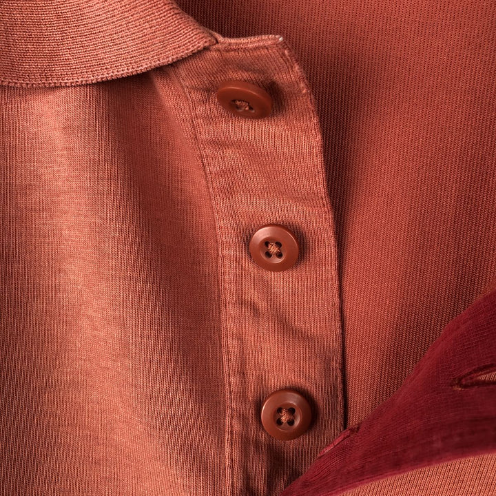 Patagonia Organic Cotton Short-Sleeve Polo Shirt (Men's Size M) cotton red type Vintage Second Hand