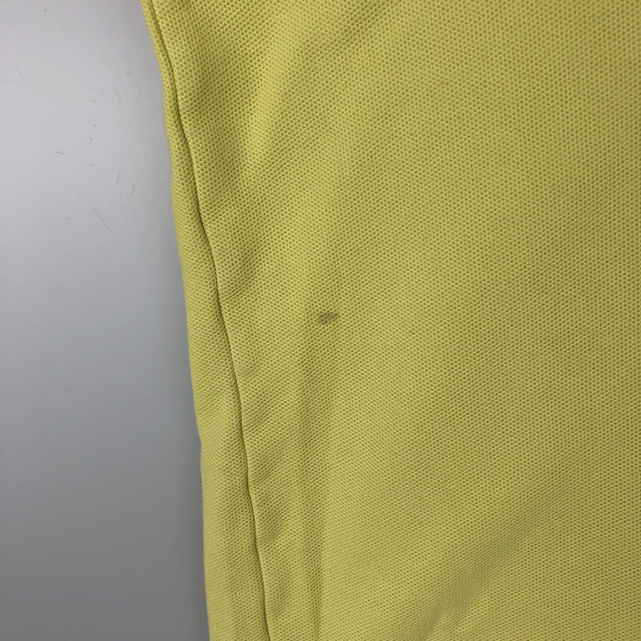 Patagonia Organic Cotton Short-Sleeve Polo Shirt, Men's Size XL (approx.) cotton yellow type Vintage Second Hand