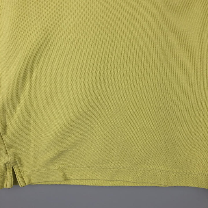 Patagonia Organic Cotton Short-Sleeve Polo Shirt, Men's Size XL (approx.) cotton yellow type Vintage Second Hand