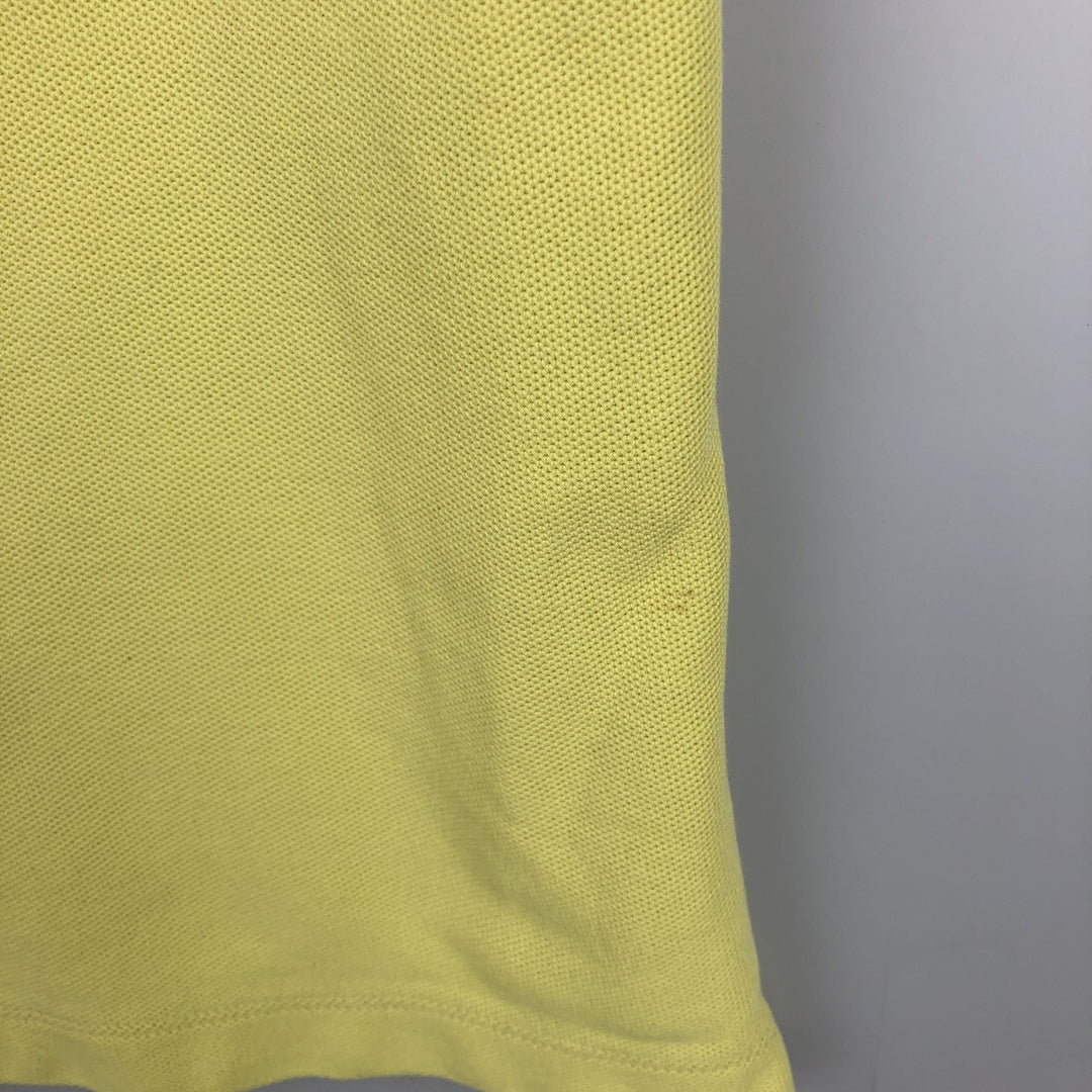 Patagonia Organic Cotton Short-Sleeve Polo Shirt, Men's Size XL (approx.) cotton yellow type Vintage Second Hand
