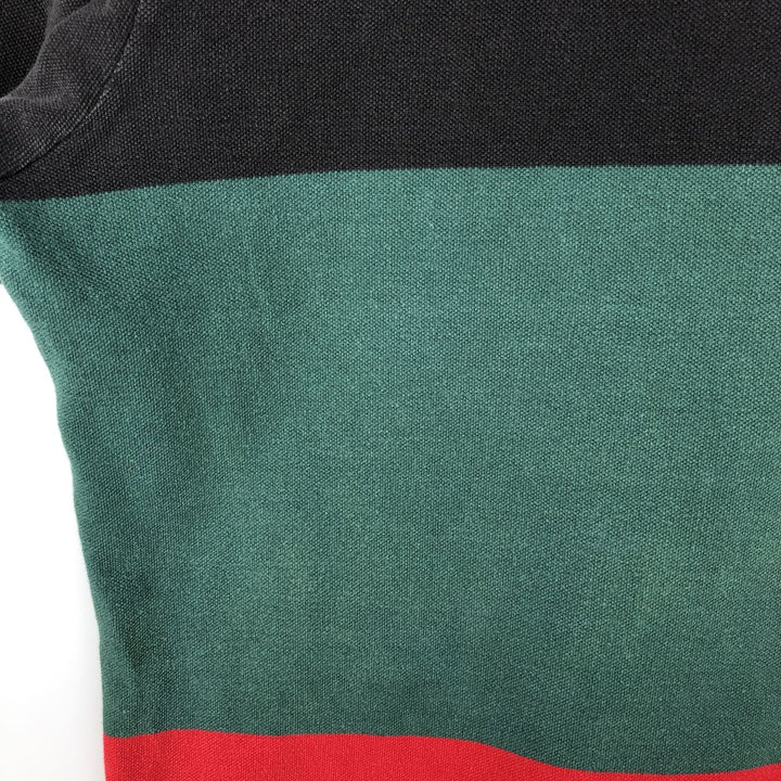 Ralph Lauren POLO by Ralph Lauren short sleeve polo shirt made in USA, men's size M cotton black type Vintage Second Hand