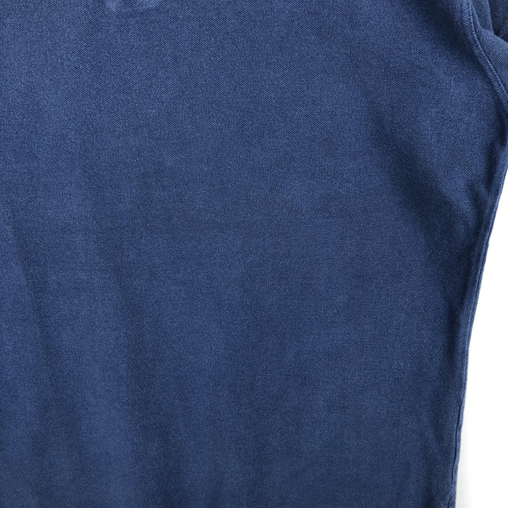 90'S Levi's Short-Sleeve Polo Shirt, Made in USA, Men's Size L (Equivalent), Vintage cotton blue type Vintage Second Hand