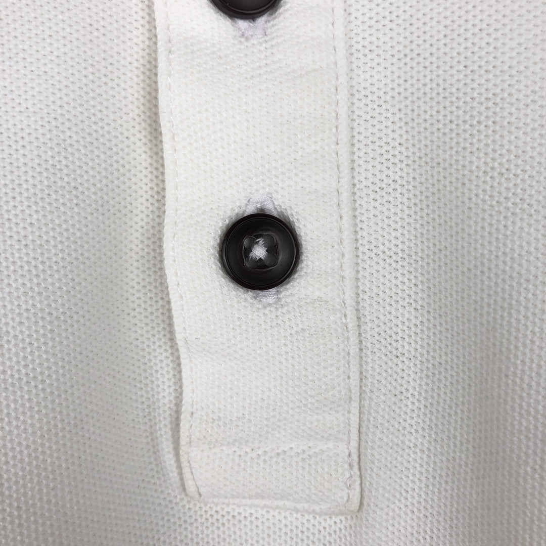 Patagonia Organic Cotton Short-Sleeve Polo Shirt, Men's Size XL (approx.) unclear white type Vintage Second Hand