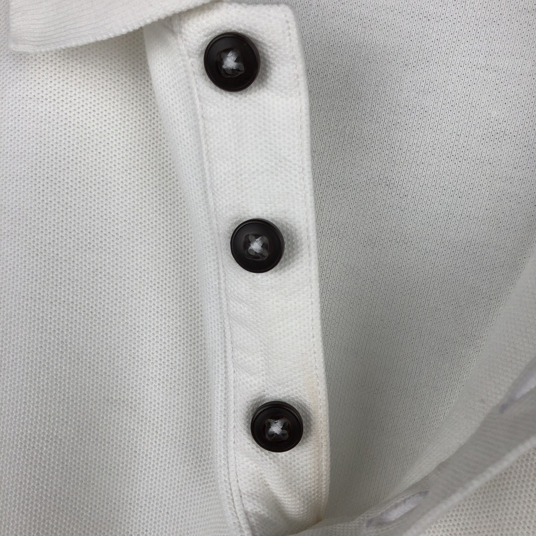 Patagonia Organic Cotton Short-Sleeve Polo Shirt, Men's Size XL (approx.) unclear white type Vintage Second Hand