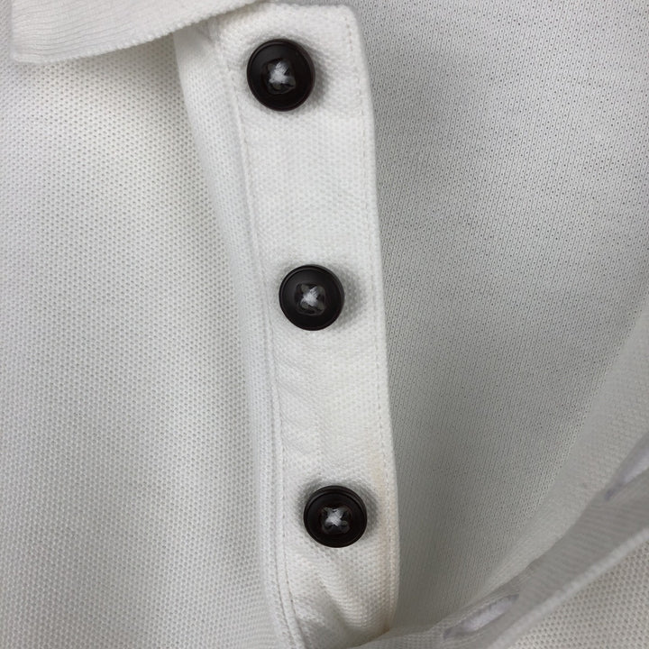 Patagonia Organic Cotton Short-Sleeve Polo Shirt, Men's Size XL (approx.) unclear white type Vintage Second Hand