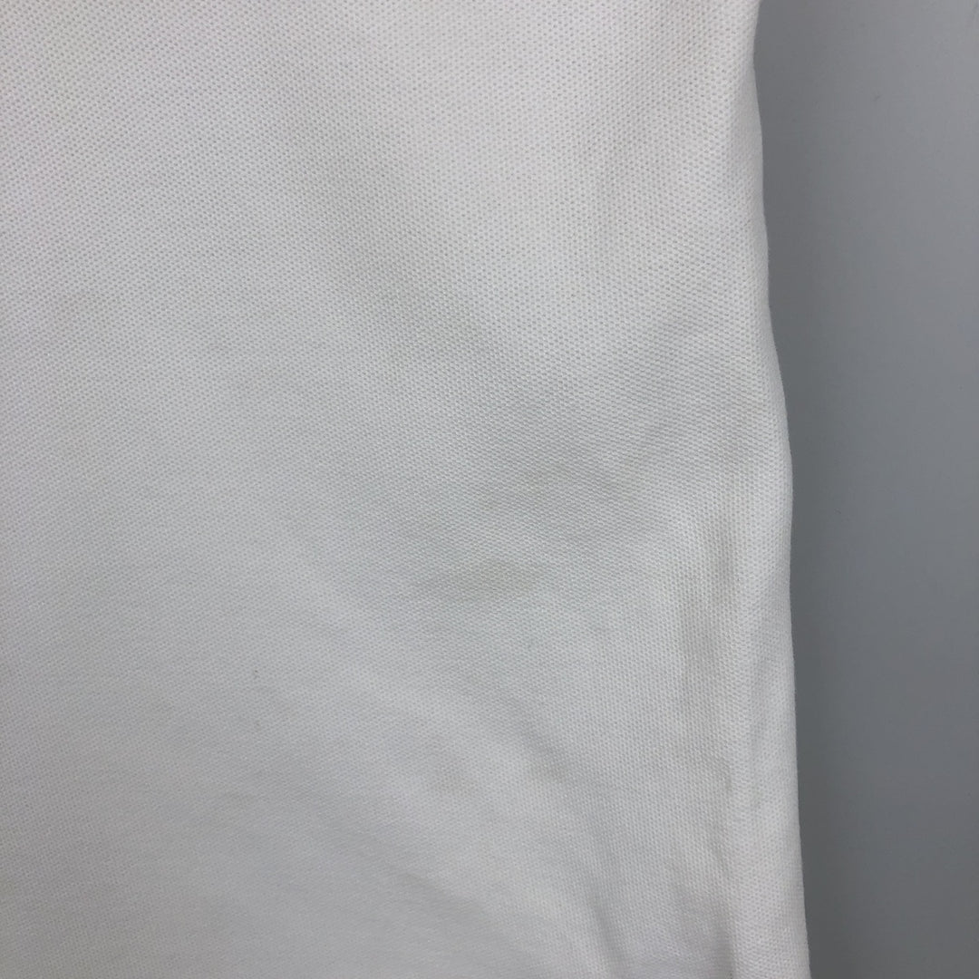 Patagonia Organic Cotton Short-Sleeve Polo Shirt, Men's Size XL (approx.) unclear white type Vintage Second Hand