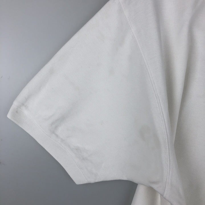 Patagonia Organic Cotton Short-Sleeve Polo Shirt, Men's Size XL (approx.) unclear white type Vintage Second Hand