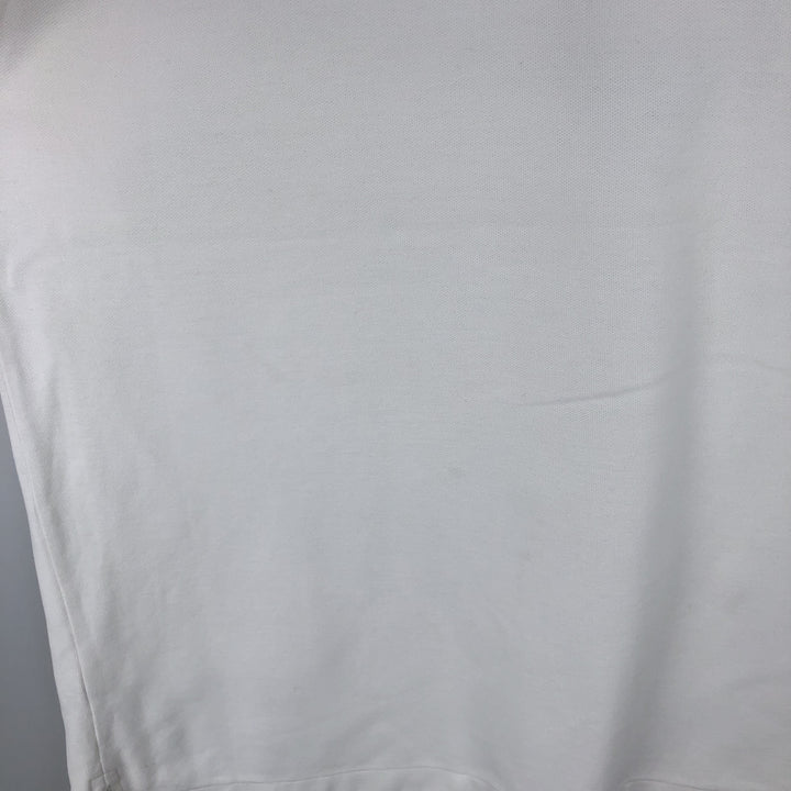 Patagonia Organic Cotton Short-Sleeve Polo Shirt, Men's Size XL (approx.) unclear white type Vintage Second Hand