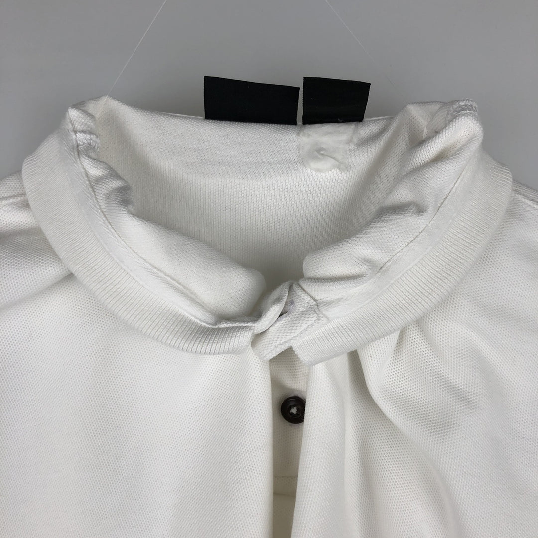 Patagonia Organic Cotton Short-Sleeve Polo Shirt, Men's Size XL (approx.) unclear white type Vintage Second Hand