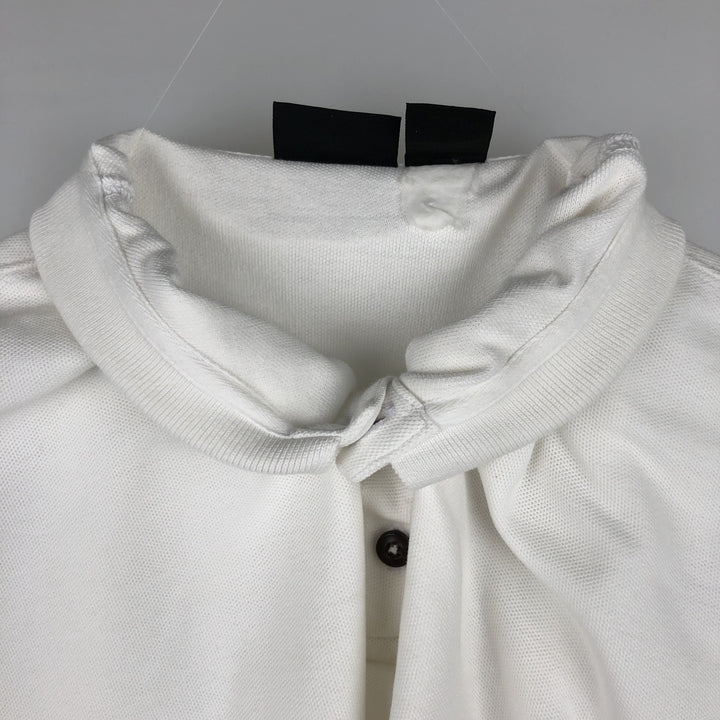 Patagonia Organic Cotton Short-Sleeve Polo Shirt, Men's Size XL (approx.) unclear white type Vintage Second Hand