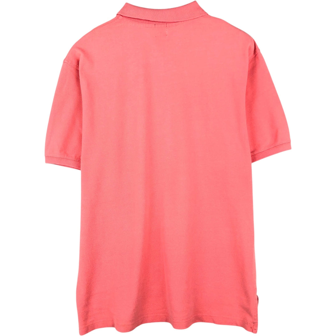 90'S GAP Old Gap Short-Sleeve Polo Shirt, Men's Size XL (Equivalent), Vintage cotton pink type Vintage Second Hand
