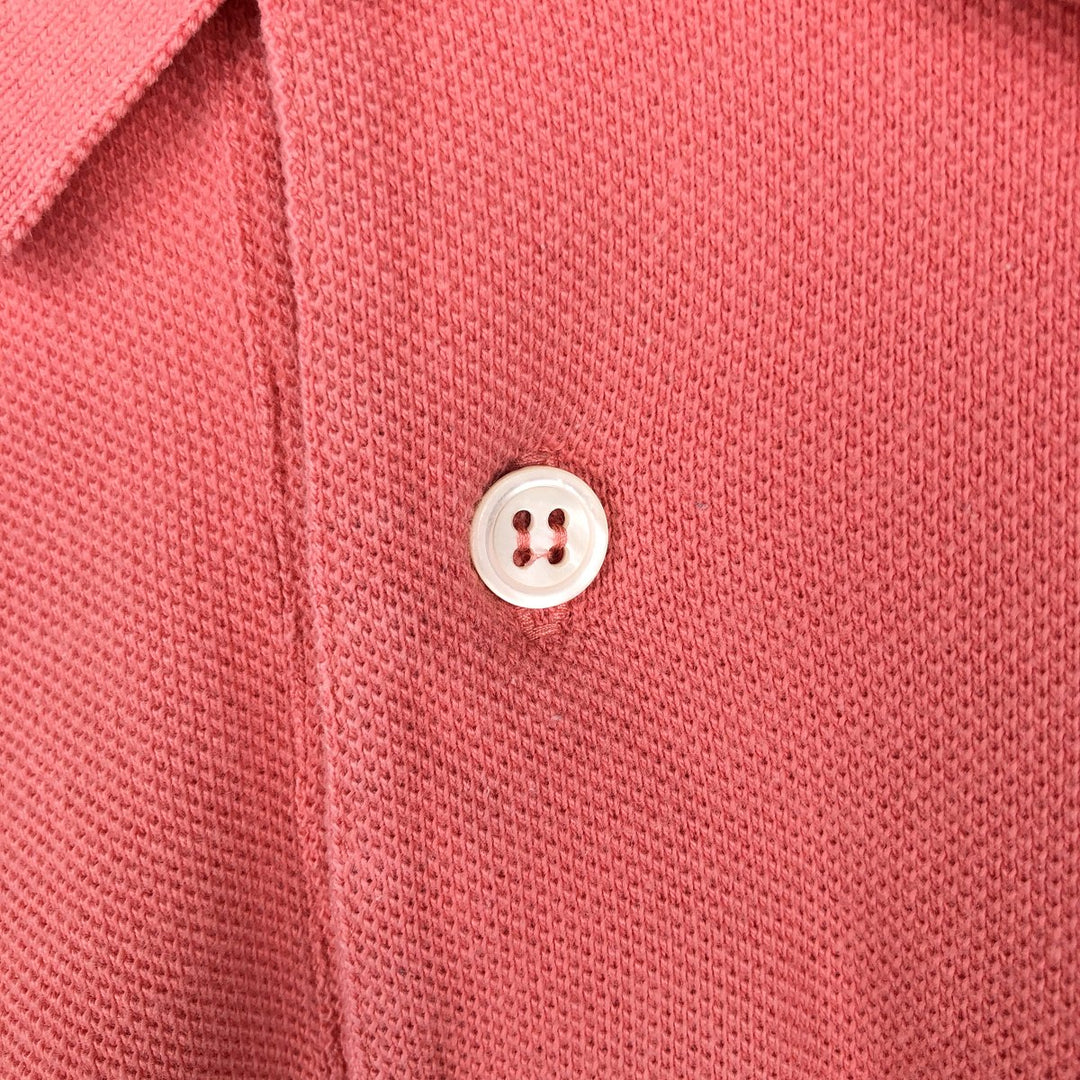 90'S GAP Old Gap Short-Sleeve Polo Shirt, Men's Size XL (Equivalent), Vintage cotton pink type Vintage Second Hand