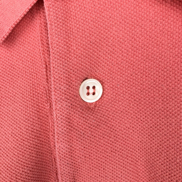 90'S GAP Old Gap Short-Sleeve Polo Shirt, Men's Size XL (Equivalent), Vintage cotton pink type Vintage Second Hand