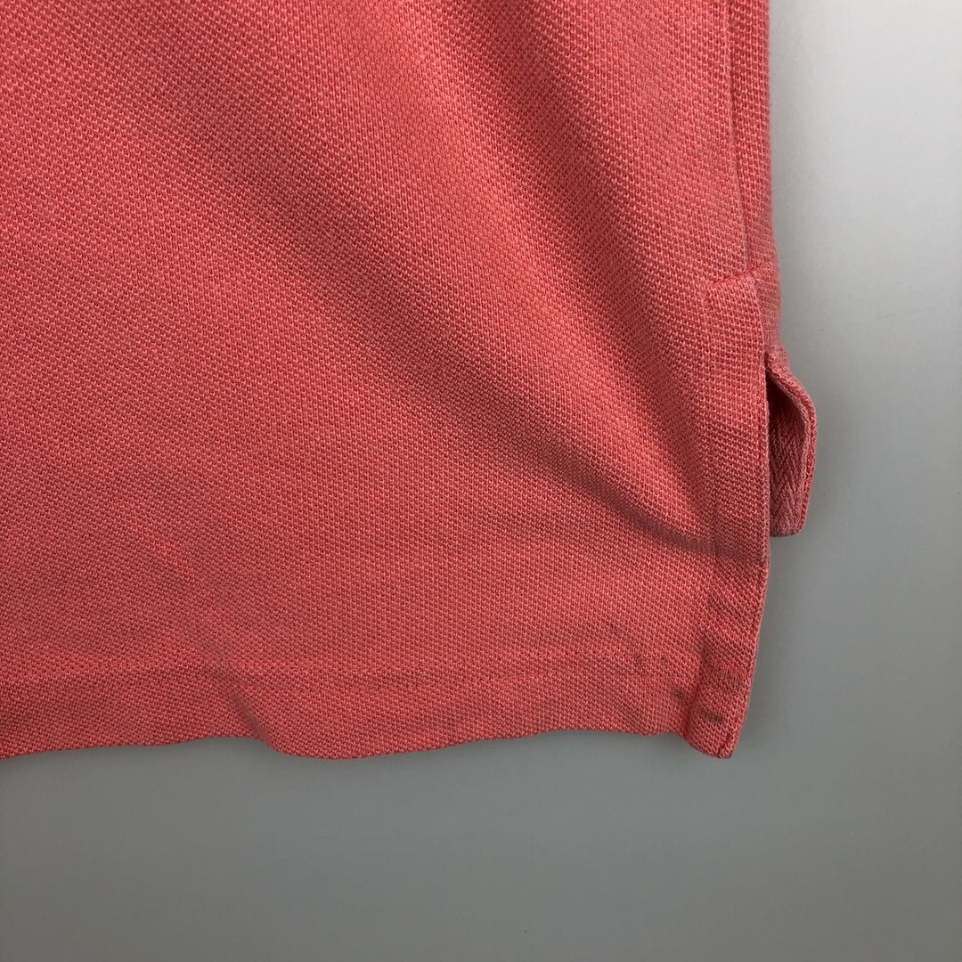 90'S GAP Old Gap Short-Sleeve Polo Shirt, Men's Size XL (Equivalent), Vintage cotton pink type Vintage Second Hand