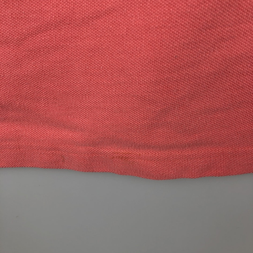 90'S GAP Old Gap Short-Sleeve Polo Shirt, Men's Size XL (Equivalent), Vintage cotton pink type Vintage Second Hand
