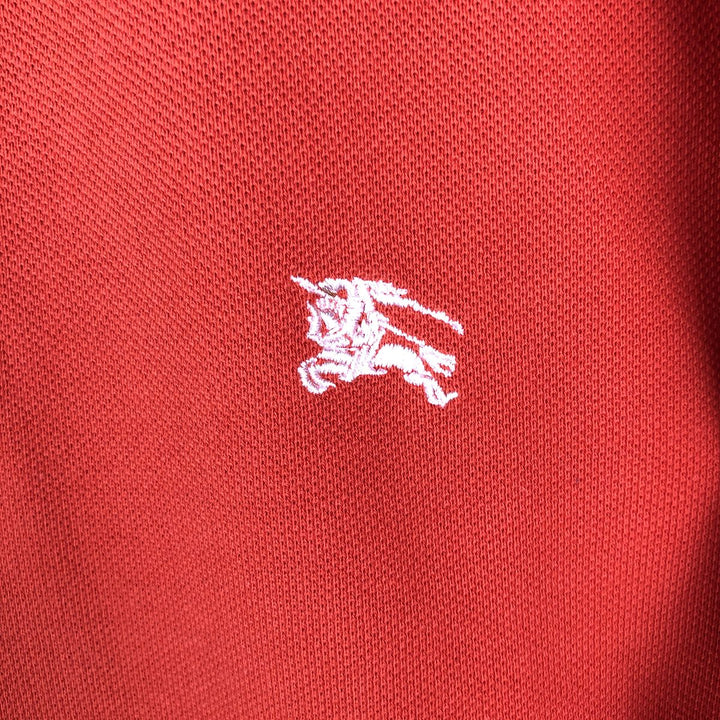 Burberry's London Classic Fit Short-Sleeve Polo Shirt, Men's Size XL (approx.) cotton orange type Vintage Second Hand