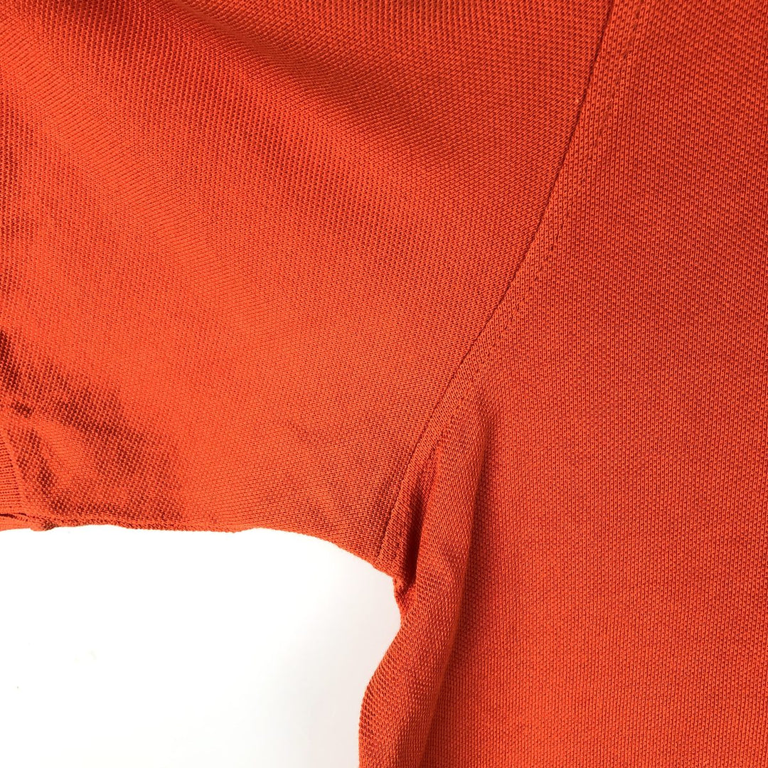 Burberry's London Classic Fit Short-Sleeve Polo Shirt, Men's Size XL (approx.) cotton orange type Vintage Second Hand