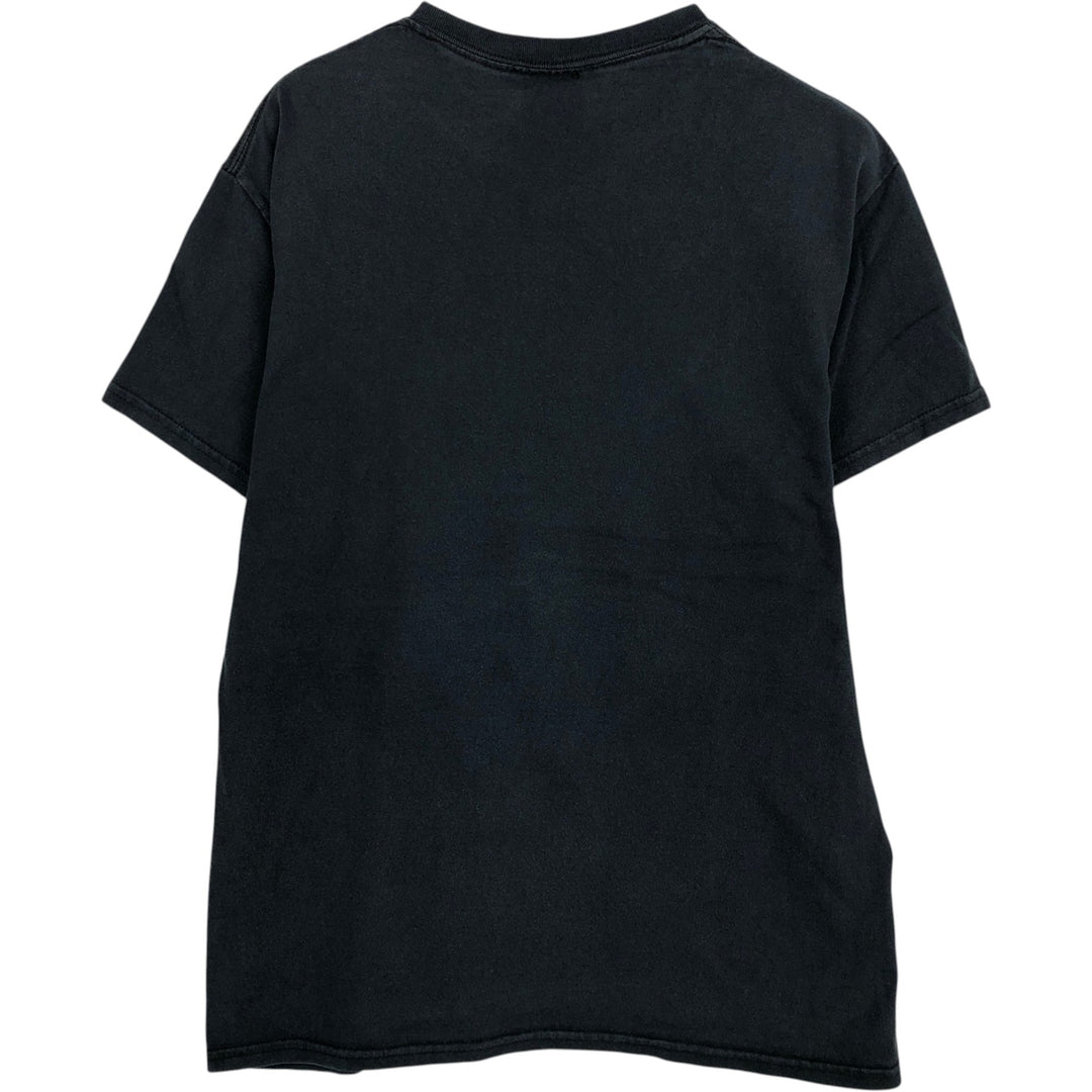 Thrasher surf/skate T-shirt, men's size M cotton black type Vintage Second Hand