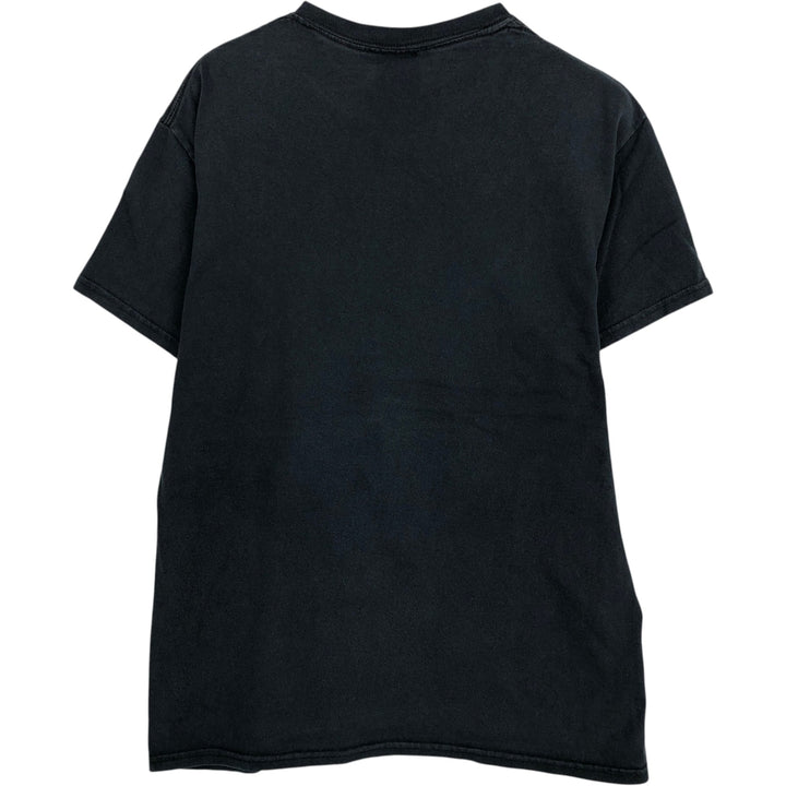 Thrasher surf/skate T-shirt, men's size M cotton black type Vintage Second Hand