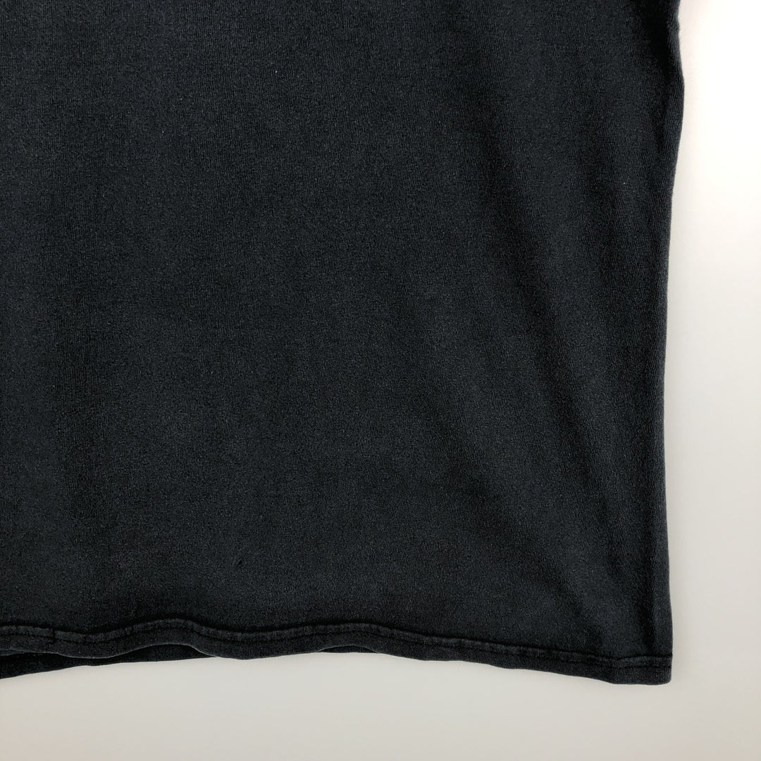 Thrasher surf/skate T-shirt, men's size M cotton black type Vintage Second Hand