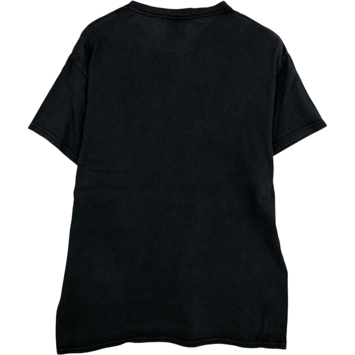 Thrasher Fire Pattern Surf Skate T-Shirt, Men's M cotton black type Vintage Second Hand