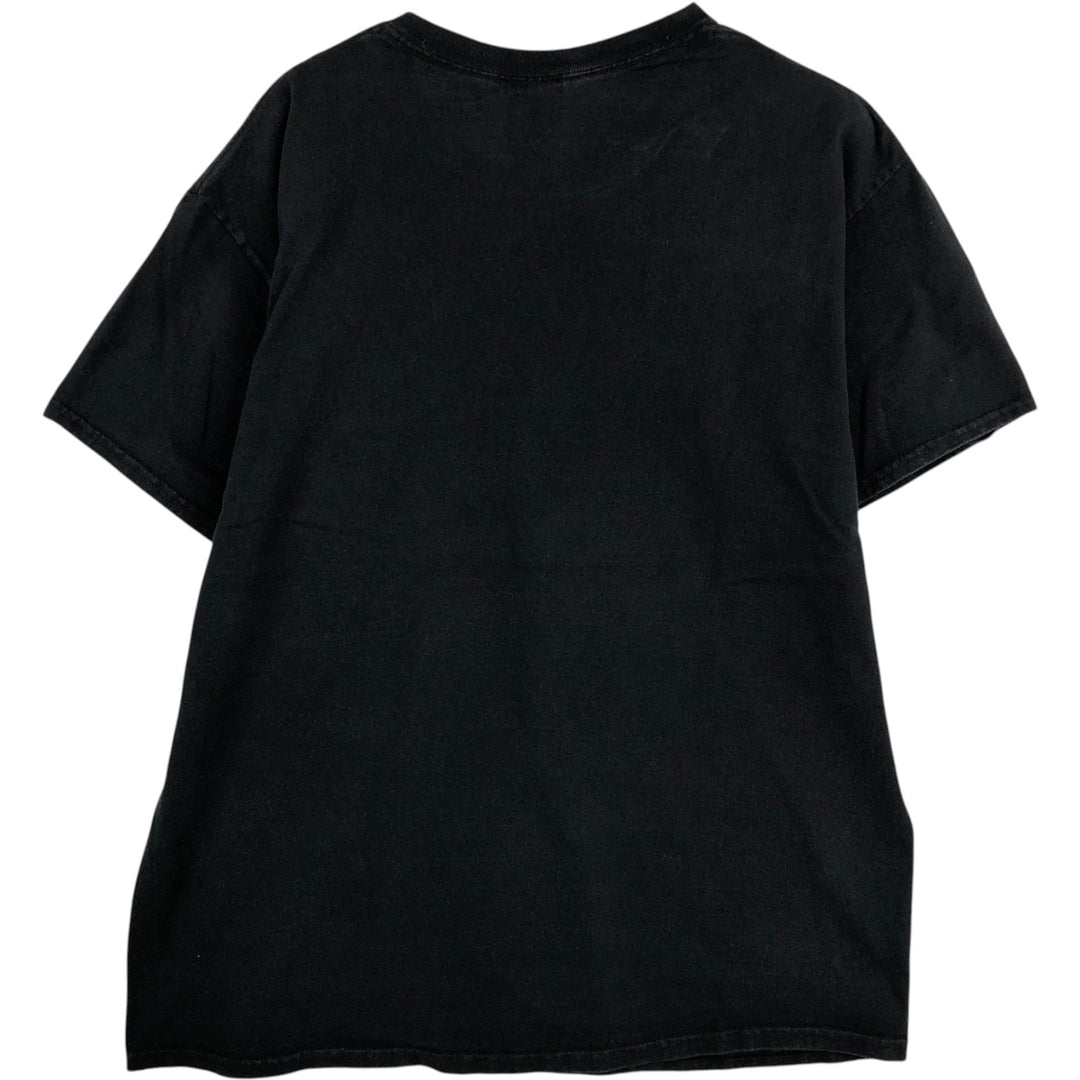 Thrasher surf skate T-shirt, men's size L cotton black type Vintage Second Hand