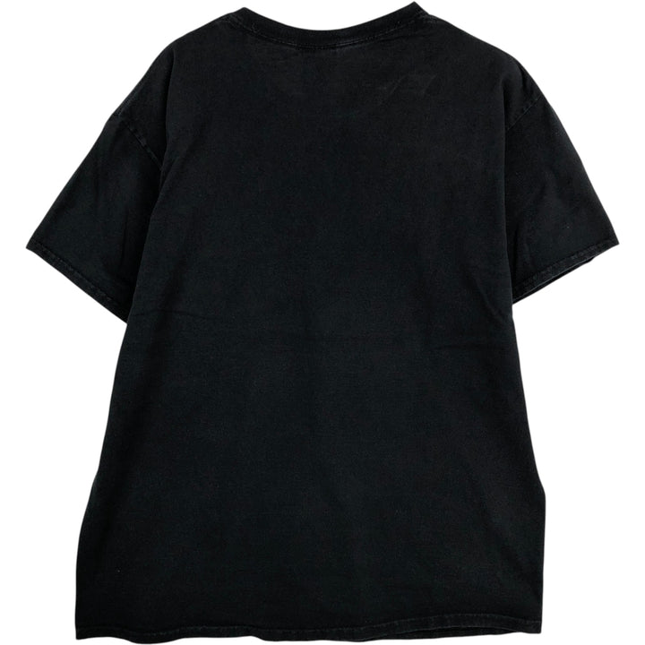 Thrasher surf skate T-shirt, men's size L cotton black type Vintage Second Hand