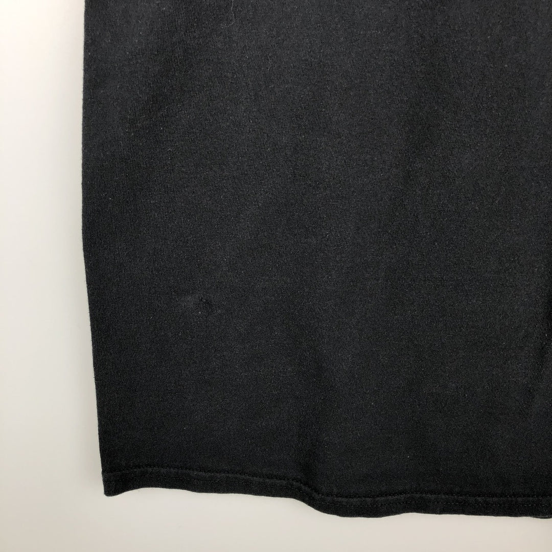 Thrasher surf skate T-shirt, men's size L cotton black type Vintage Second Hand