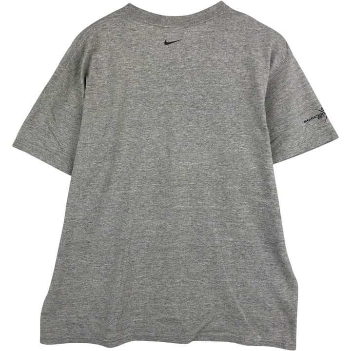 2000'S Nike Team Print T-Shirt, Men's Size M (approx.) cotton gray type Vintage Second Hand