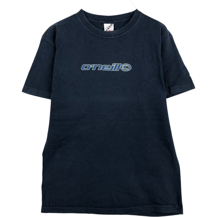 ~2000'S O'Neill surf/skate t-shirt, made in Mexico, men's size M equivalent. cotton navy blue type Vintage Second Hand