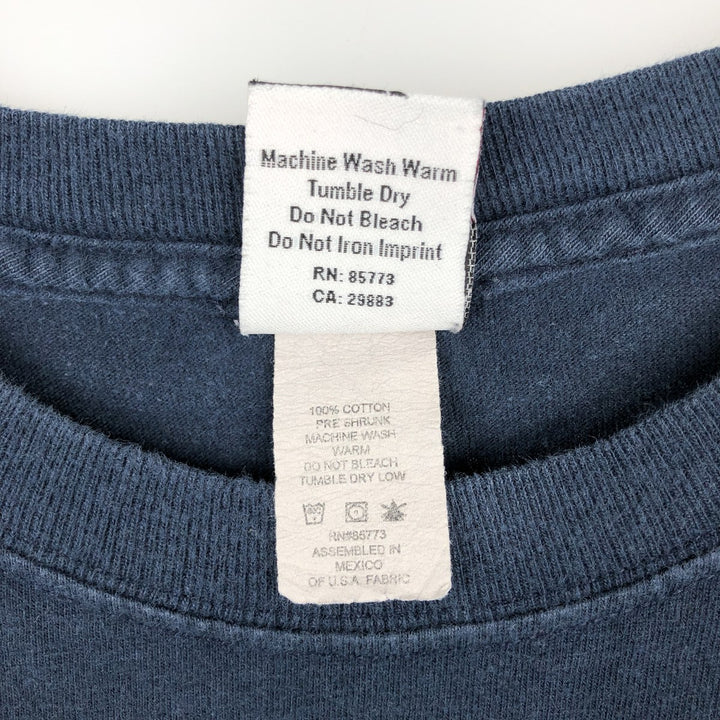 ~2000'S O'Neill surf/skate t-shirt, made in Mexico, men's size M equivalent. cotton navy blue type Vintage Second Hand