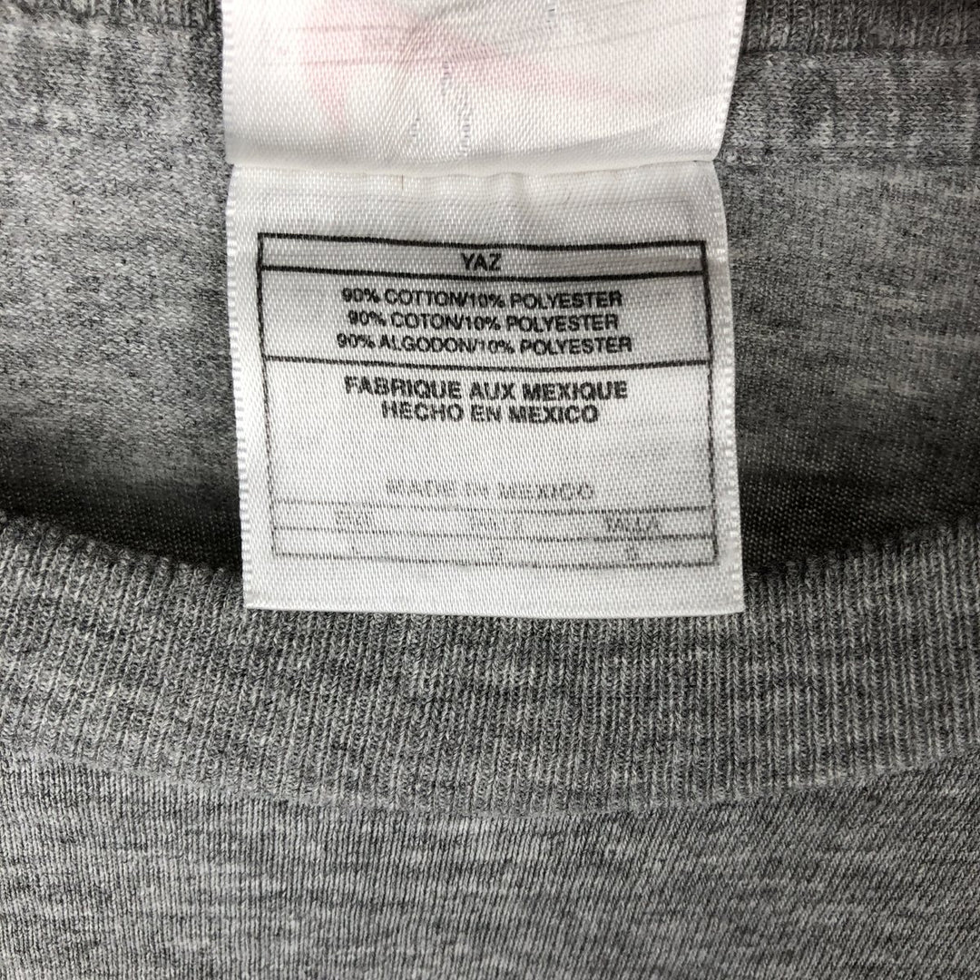00'S Nike Sports Print T-shirt Men's Size L cotton gray type Vintage Second Hand