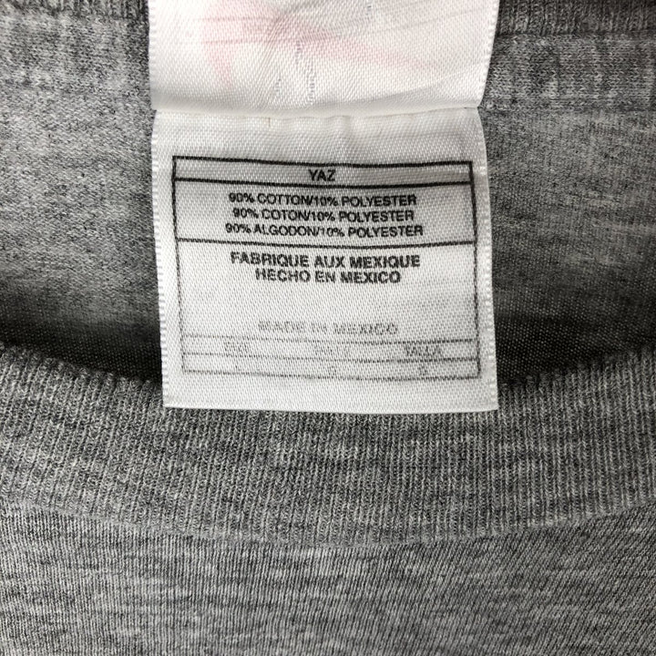 00'S Nike Sports Print T-shirt Men's Size L cotton gray type Vintage Second Hand