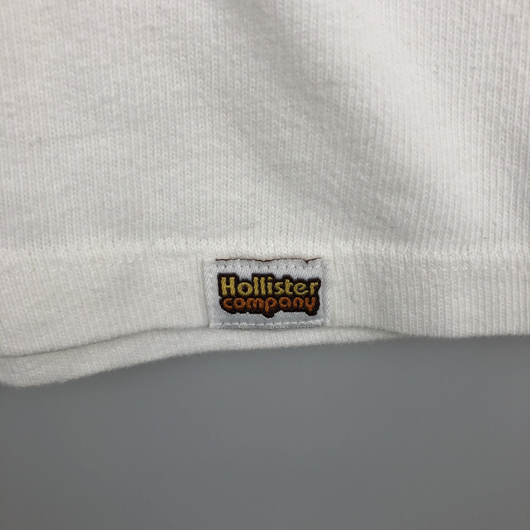 Hollister Surf Skate T-Shirt, Men's Size M (approx.) cotton white type Vintage Second Hand