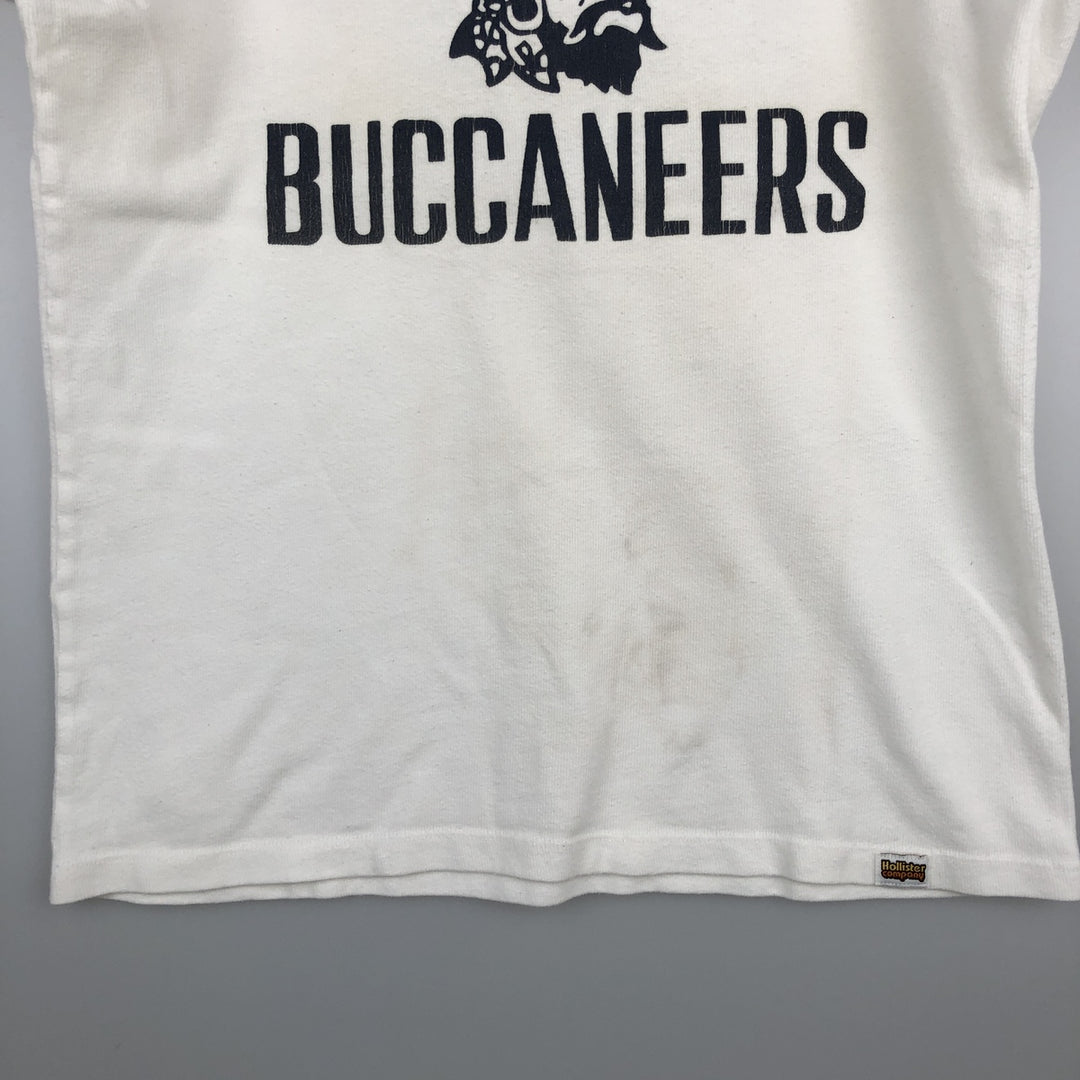 Hollister Surf Skate T-Shirt, Men's Size M (approx.) cotton white type Vintage Second Hand