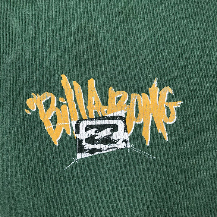 Billabong Surf Skate T-Shirt, Men's Size L (equivalent) unclear green type Vintage Second Hand