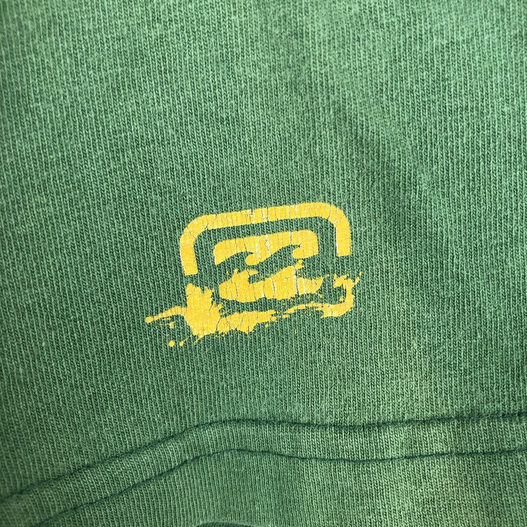 Billabong Surf Skate T-Shirt, Men's Size L (equivalent) unclear green type Vintage Second Hand