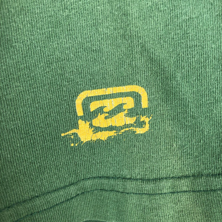 Billabong Surf Skate T-Shirt, Men's Size L (equivalent) unclear green type Vintage Second Hand