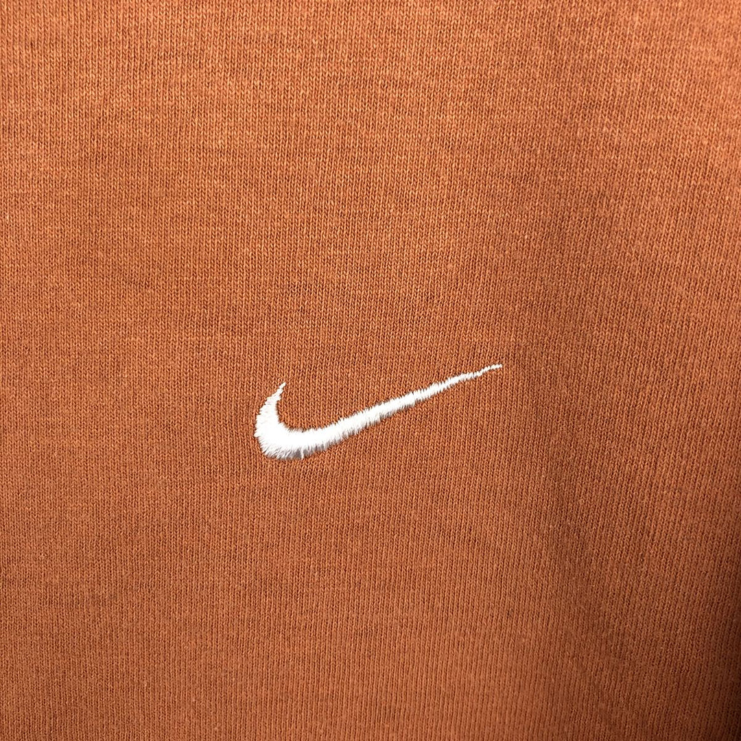90'S Nike Logo T-Shirt, Men's Size L (approx.), Vintage cotton orange type Vintage Second Hand