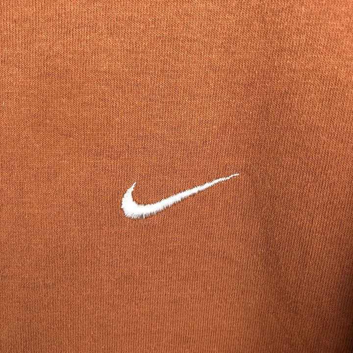 90'S Nike Logo T-Shirt, Men's Size L (approx.), Vintage cotton orange type Vintage Second Hand